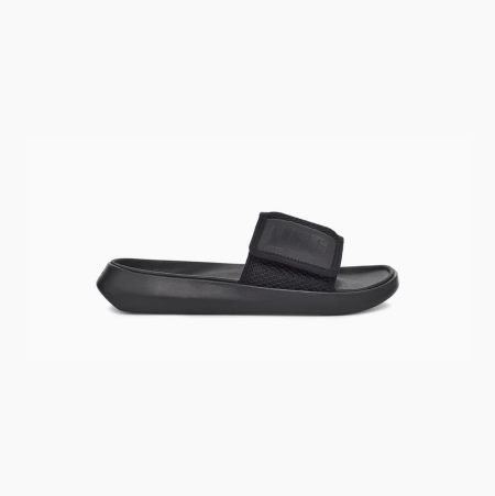 UGG LA Light Black Slides for Women (KIJC93860)